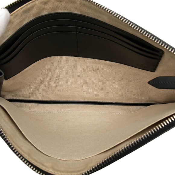 Pre-Loved Gucci GG Supreme Tiger Clutch - Picture 4 of 7